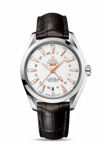 Omega Seamaster Aqua Terra 150M Co-Axial 43 GMT Stainless Steel / Silver 231.13.43.22.02.004 (23113432202004)